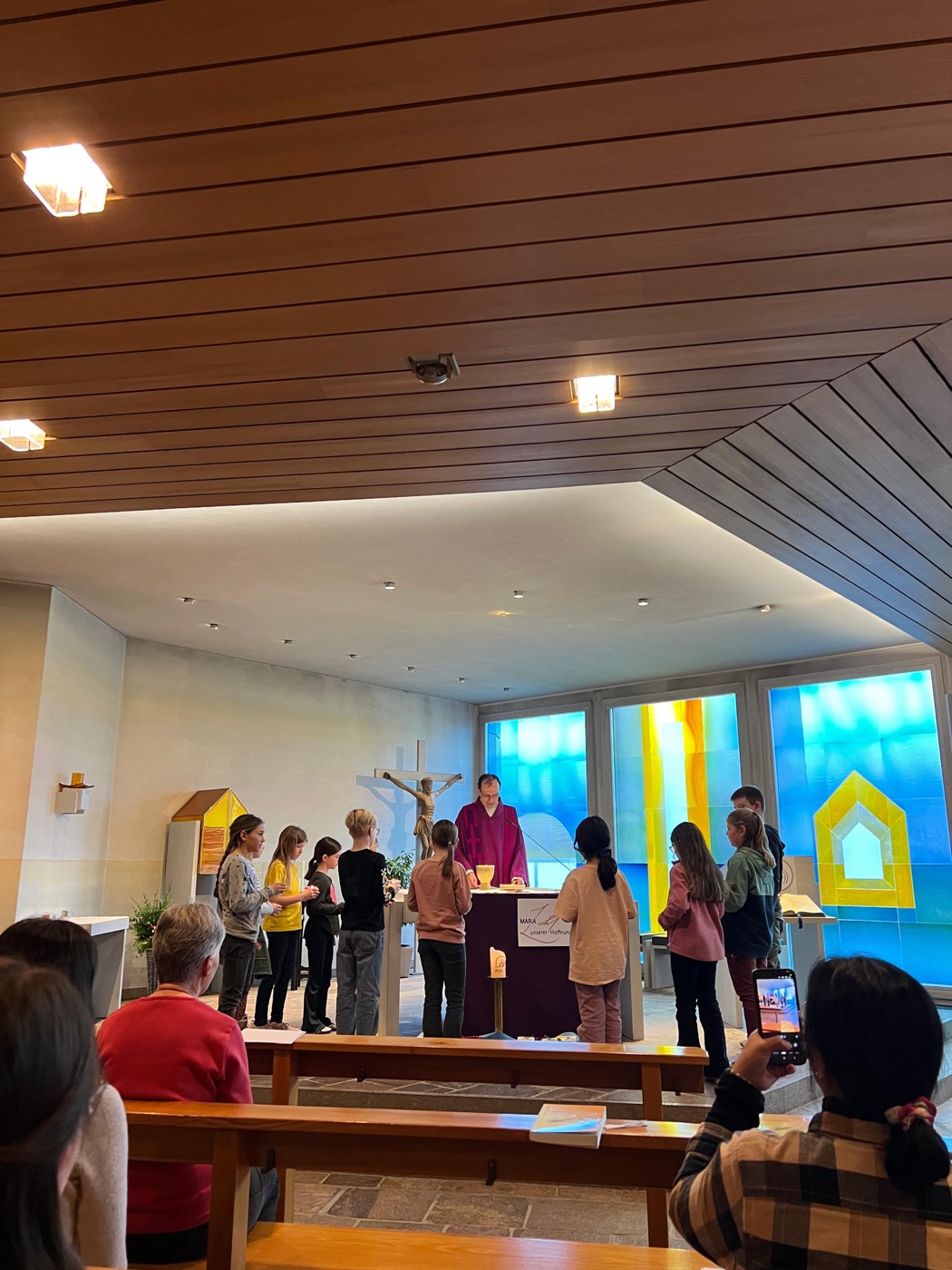 Gottesdienst in der Hauskapelle Neu-Schönstatt
